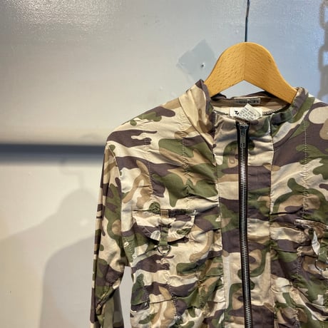 Camouflage zip up shirts