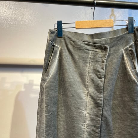 Euro design sweat skirt