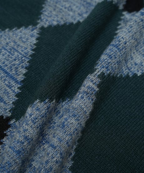 【先行予約】#-98 7G C/W classic argyle knit (Green)