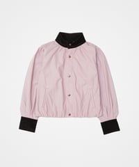 【先行予約】#-96 Puff sleeve soft volume blouson (Pink)