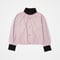 #-96 Puff sleeve soft volume blouson (Pink)