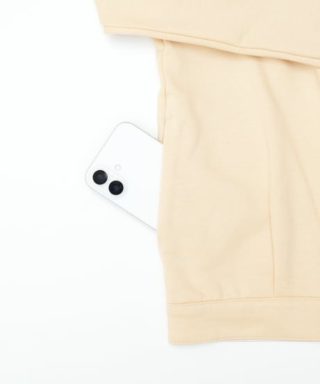 【先行予約】#-92 Heavy french terry cardigan blouson (Yellow)