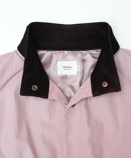 【先行予約】#-96 Puff sleeve soft volume blouson (Pink)