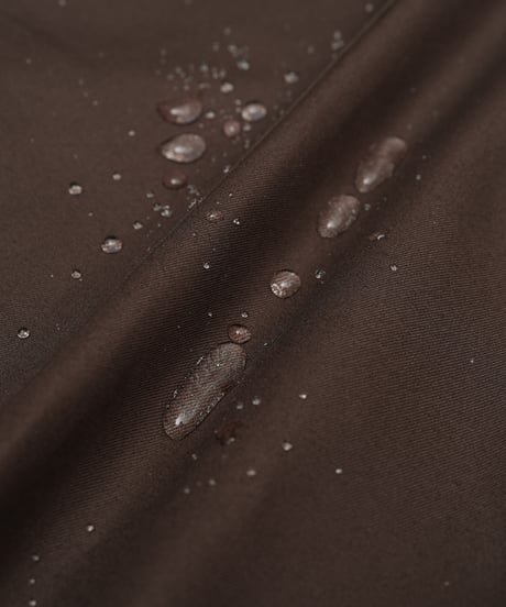 【先行予約】#-24 Ventile gabardine 2tuck straight pants (Brown)