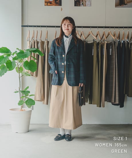 【先行予約】#-97 W/P gabardine railway drivers jacket (Green)
