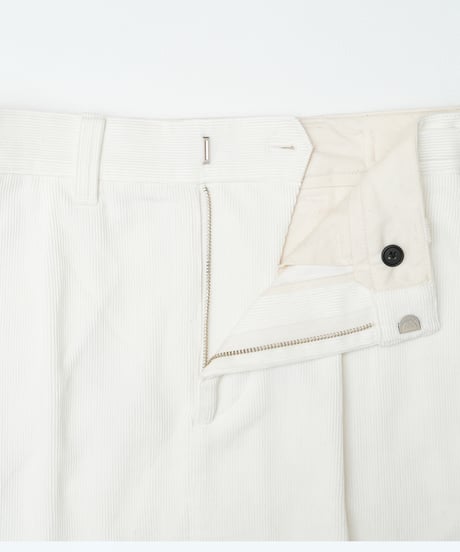 【先行予約】#-95 12W corduroy notuck tight skirt (Ivory)