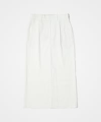 【先行予約】#-95 12W corduroy notuck tight skirt (Ivory)