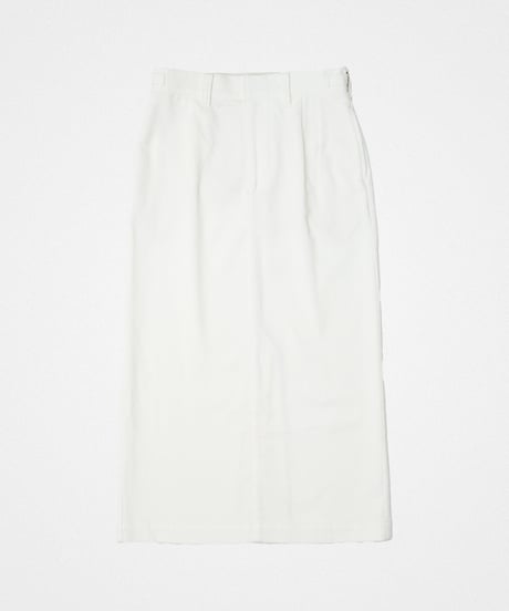 【先行予約】#-95 12W corduroy notuck tight skirt (Ivory)