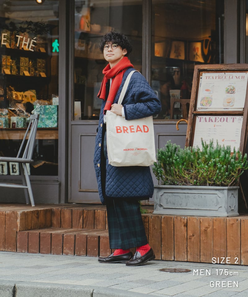 先行予約】#-75 W/P gabardine 2tuck straight check p
