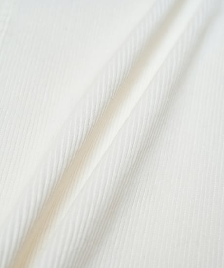 【先行予約】#-94 12W corduroy classic vest (Ivory)