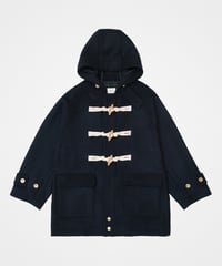 【先行予約】#-103 Wool mossa classic duffle coat (Navy)