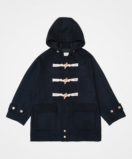 【先行予約】#-103 Wool mossa classic duffle coat (Navy)