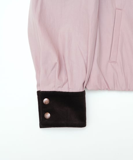 【先行予約】#-96 Puff sleeve soft volume blouson (Pink)