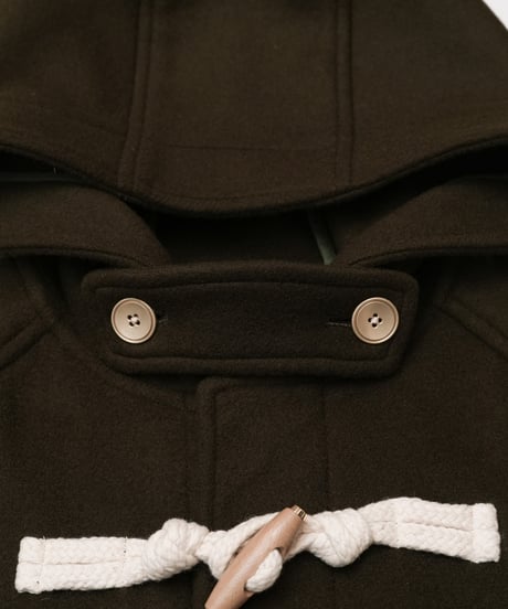 【先行予約】#-103 Wool mossa classic duffle coat (Green)