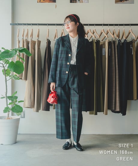 【先行予約】#-97 W/P gabardine railway drivers jacket (Green)