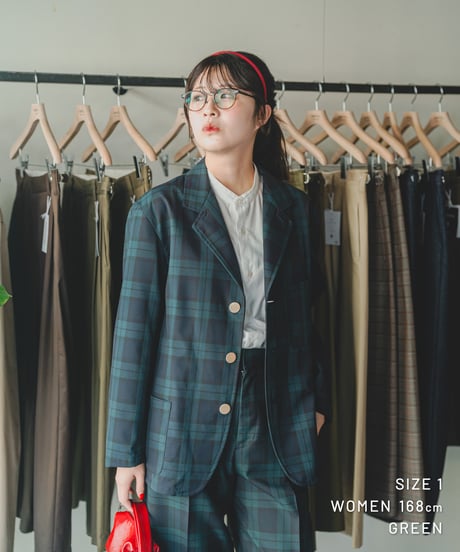 【先行予約】#-97 W/P gabardine railway drivers jacket (Green)
