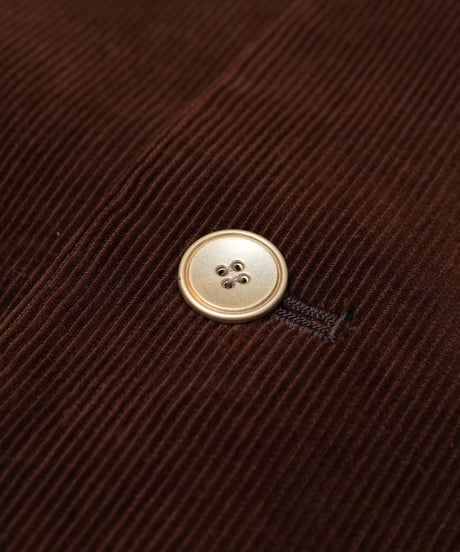 【先行予約】#-94 12W corduroy classic vest (Brown)