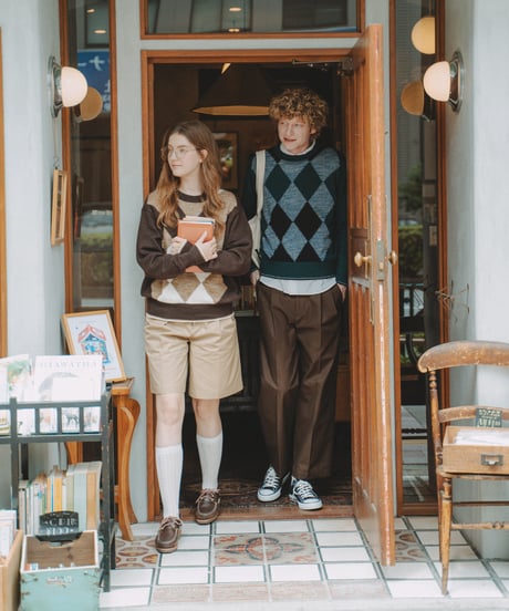 【先行予約】#-98 7G C/W classic argyle knit (Green)