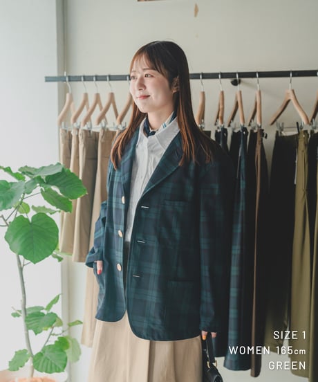 【先行予約】#-97 W/P gabardine railway drivers jacket (Green)