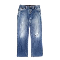 D&G Damaged Straight Denim Pants