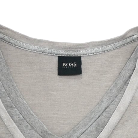 HUGO BOSS Fake Layered V-Neck Tee
