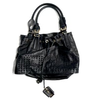 HUGO BOSS Punching Lether Hand Bag