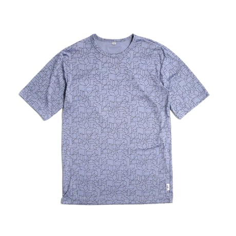 1999s LAD MUSICIAN Cubes Patterned Tee