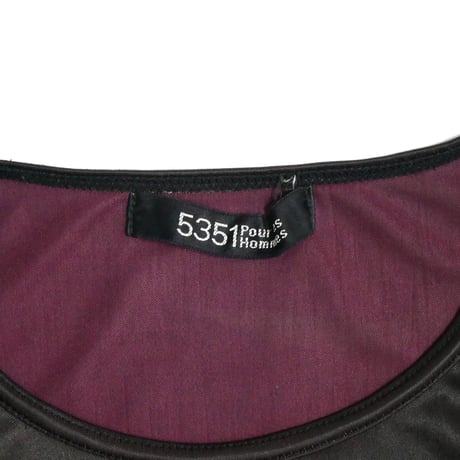 5351 Pour Les Hommes Sheer Short Sleeve Top