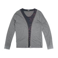 EDGE RUPERT Switching Zip Long Sleeve Tee