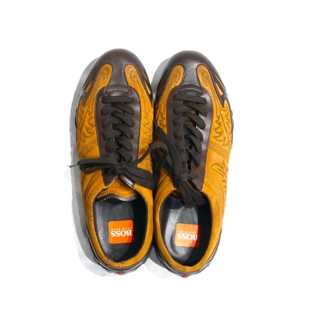 HUGO BOSS Embroidered Sneaker