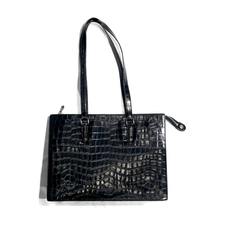 Jean Paul GAULTIER Crocodile Patterned Hand Bag
