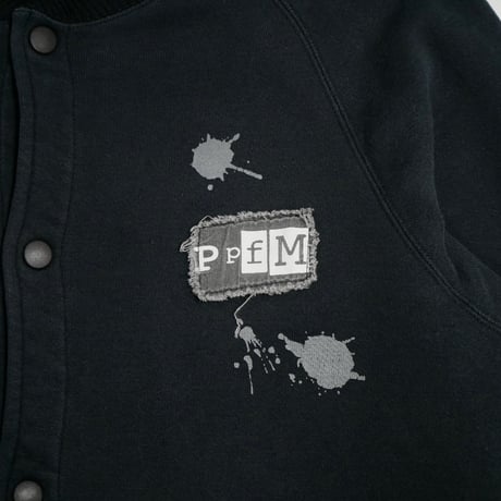 PPFM Damaged Sweatshirt Jacket