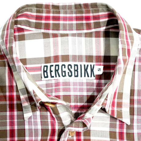 BIKKEMBERGS Shoulder Taped Checkered Short Sleeve Shirt