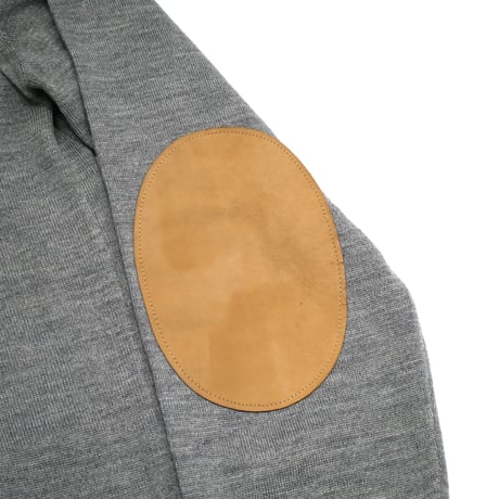 2000s MIU MIU Elbow Patched High Neck Knit