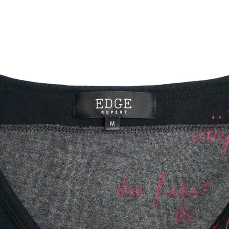 EDGE RUPERT Switching Zip Long Sleeve Tee