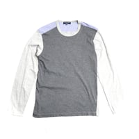 AD2009 COMME des GARÇONS HOMME Switching Long Sleeve Tee