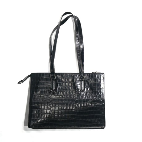 Jean Paul GAULTIER Crocodile Patterned Hand Bag