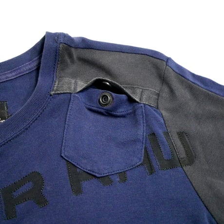 G-STAR RAW Switching Shoulder Pocket Tee