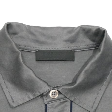 PRADA Piping Short Sleeve Polo Shirt