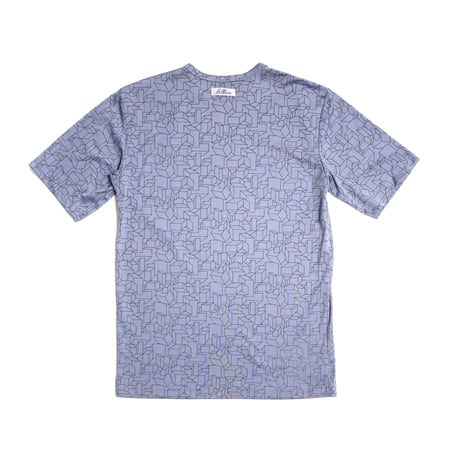 1999s LAD MUSICIAN Cubes Patterned Tee