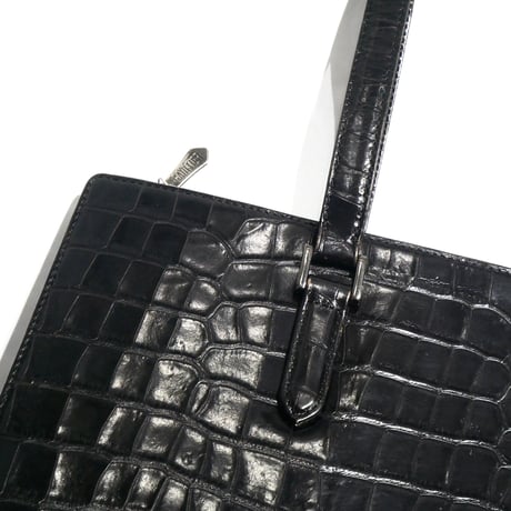 Jean Paul GAULTIER Crocodile Patterned Hand Bag