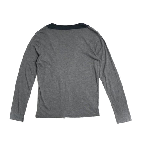 EDGE RUPERT Switching Zip Long Sleeve Tee