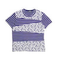ad2003 tricot COMME des GARÇONS Embroidered Border Tee