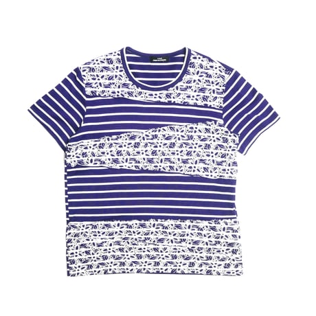 ad2003 tricot COMME des GARÇONS Embroidered Border Tee