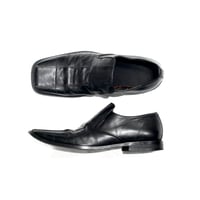 COMME CA DU MODE MEN Paneled Square Toe Loafer