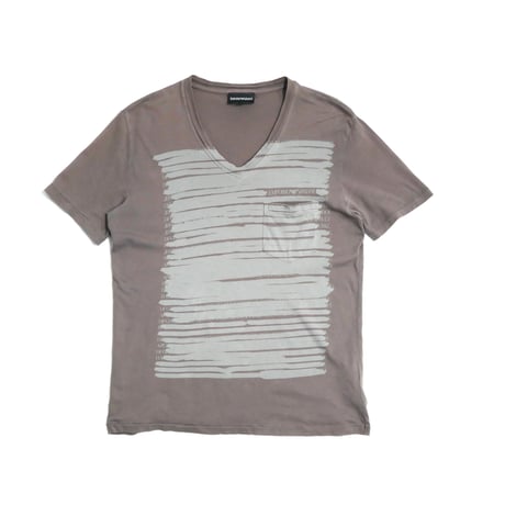 EMPORIO ARMANI Faded V-Neck Tee