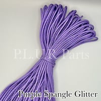 SG06 Purple Spangle Glitter   パラコード 4mm 50m