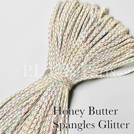 SG052 Honey Butter Spangle Glitter   パラコード 4mm 100m