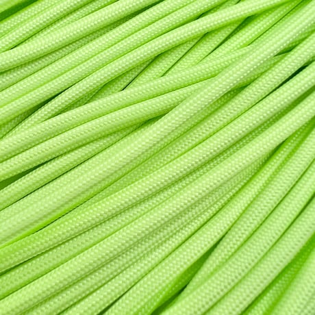 #107 Medium Green 蓄光パラコード 4mm 約50m