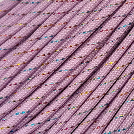 SG105 Lilac Blossom Single Spangle Glitter パラコード 4mm 50m